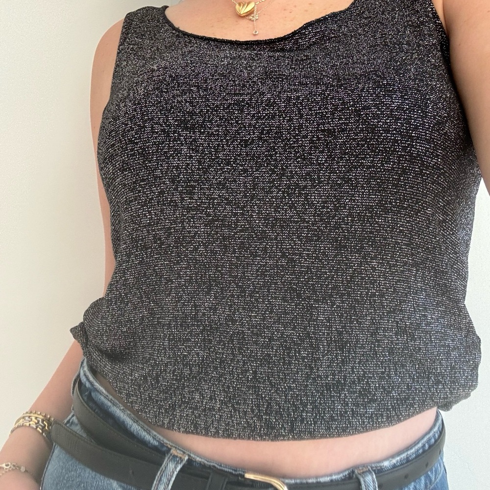 Sparkly Metallic tank!
